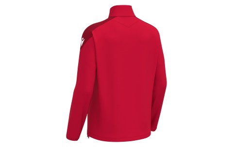 KOP - ANDUIN 1/4 ZIP TOP RED/DRED