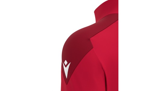 KOP - ANDUIN 1/4 ZIP TOP RED/DRED