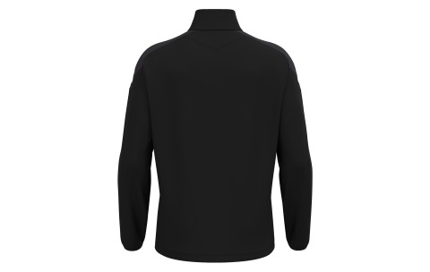 KOP - ANDUIN 1/4 ZIP TOP BLK/DGRY
