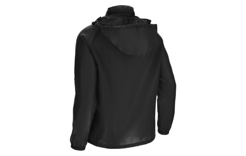 KOP - ATLANTIC HERO WINDBREAKER FULL ZIP BLK